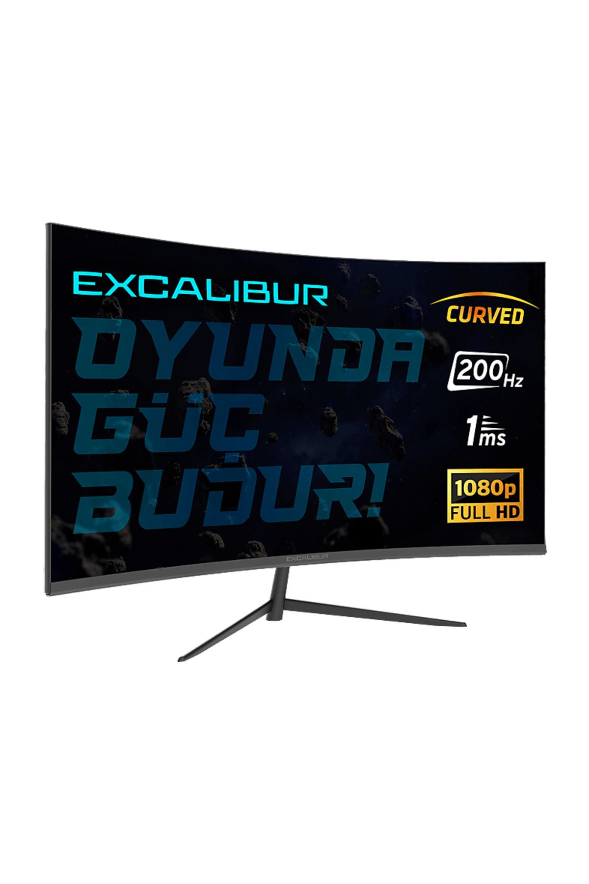 CASPER Excalibur M.E238FHD-G 23.8'' 200Hz 1MS Curved G-Sync Full HD Gaming Monitör Siyah