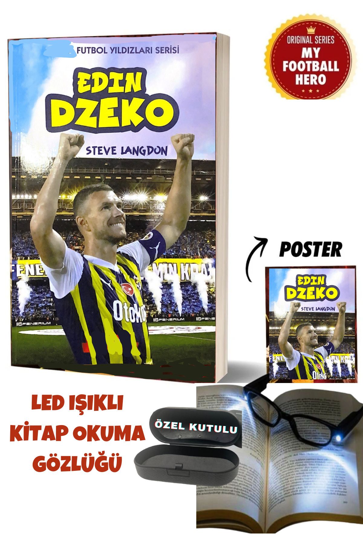 Dokuz Yayınları Dzeko – Benim Futbol Kahramanım Ve Futbol Quiz Seti ICARDI01