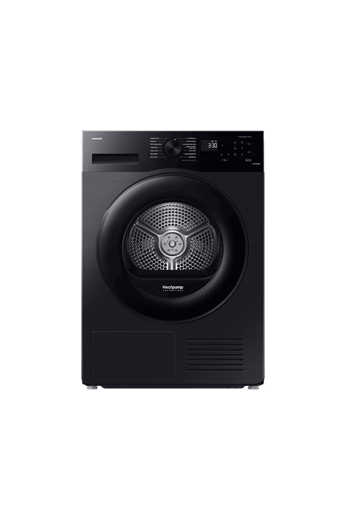 Samsung DV90CGC0A0ABAH A++ Enerji Sınıfı 9 kg Kurutma Makinesi Siyah