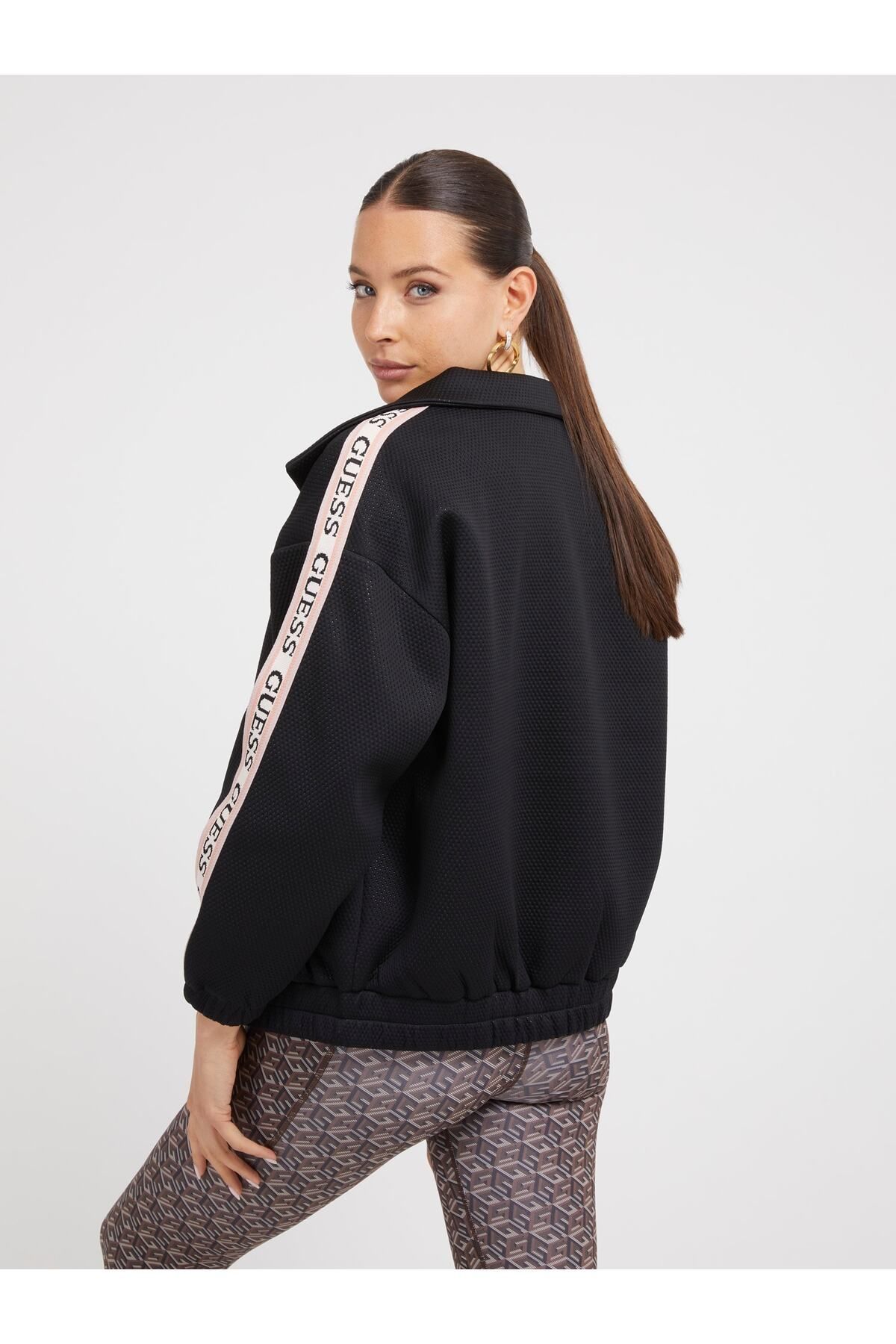 Black guess shop bomber jacket
