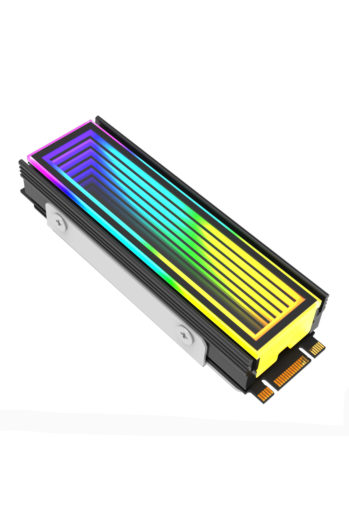 Adesivo Termico Per Ssd 2 Pad Termici Per Dissipazione Calore SSD M.2 NVMe 2280 - Dimensioni 70x20x1 Mm, Alta Conducibilità Pad Termico Per Dissipazione Calore SSD - Foto 5