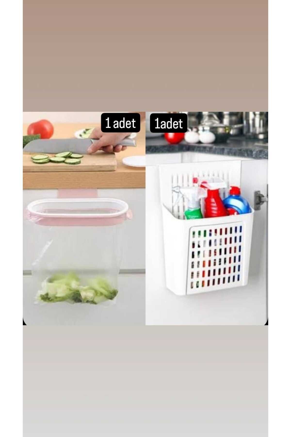 BÜYÜLÜ HOME Suport Pentru Detergent Și Saci De Gunoi Din 2 Piese Umeraș Pentru Dulap Din Spate Aparat Pentru Agățat Organizator Pentru Dulap De