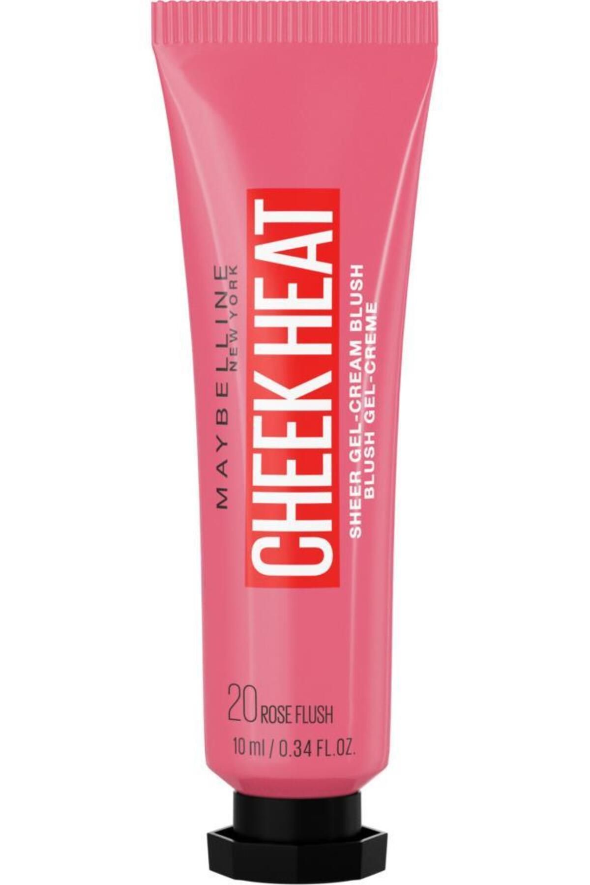 Maybelline New York Cheek Heat Liquid Blush – 20 Rose Flash – Pink