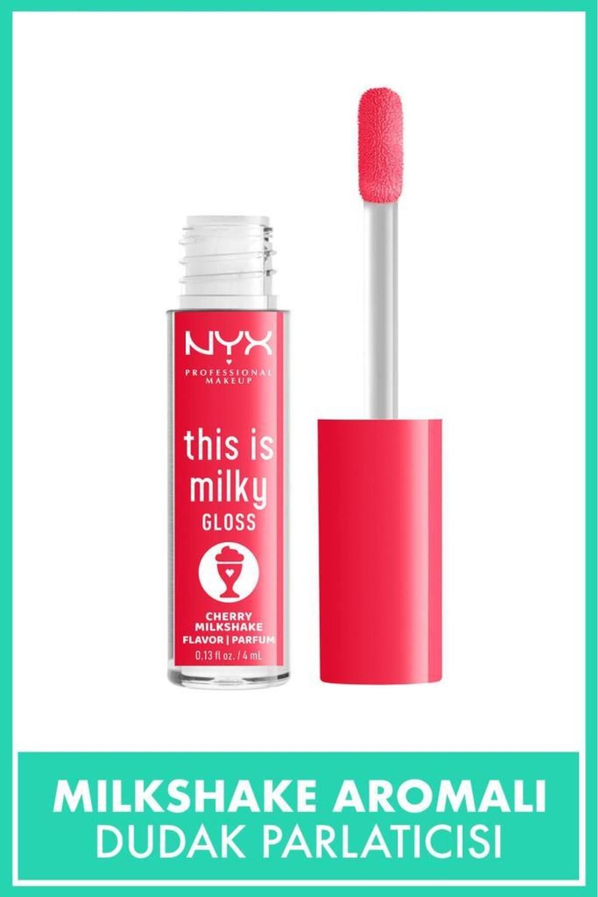NYX Professional Makeup روغنی مخملی لب رشد دهنده شیک میلک‌شیک