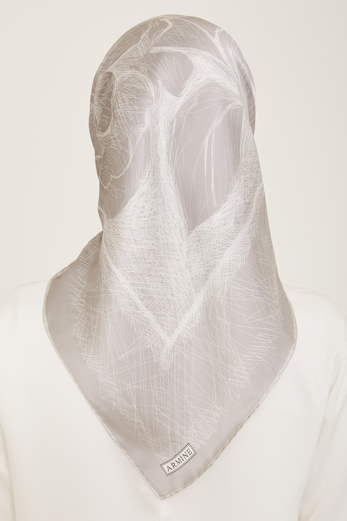 روسری زنانه آرمینه | E24YA9121D02 Armine - Image 4