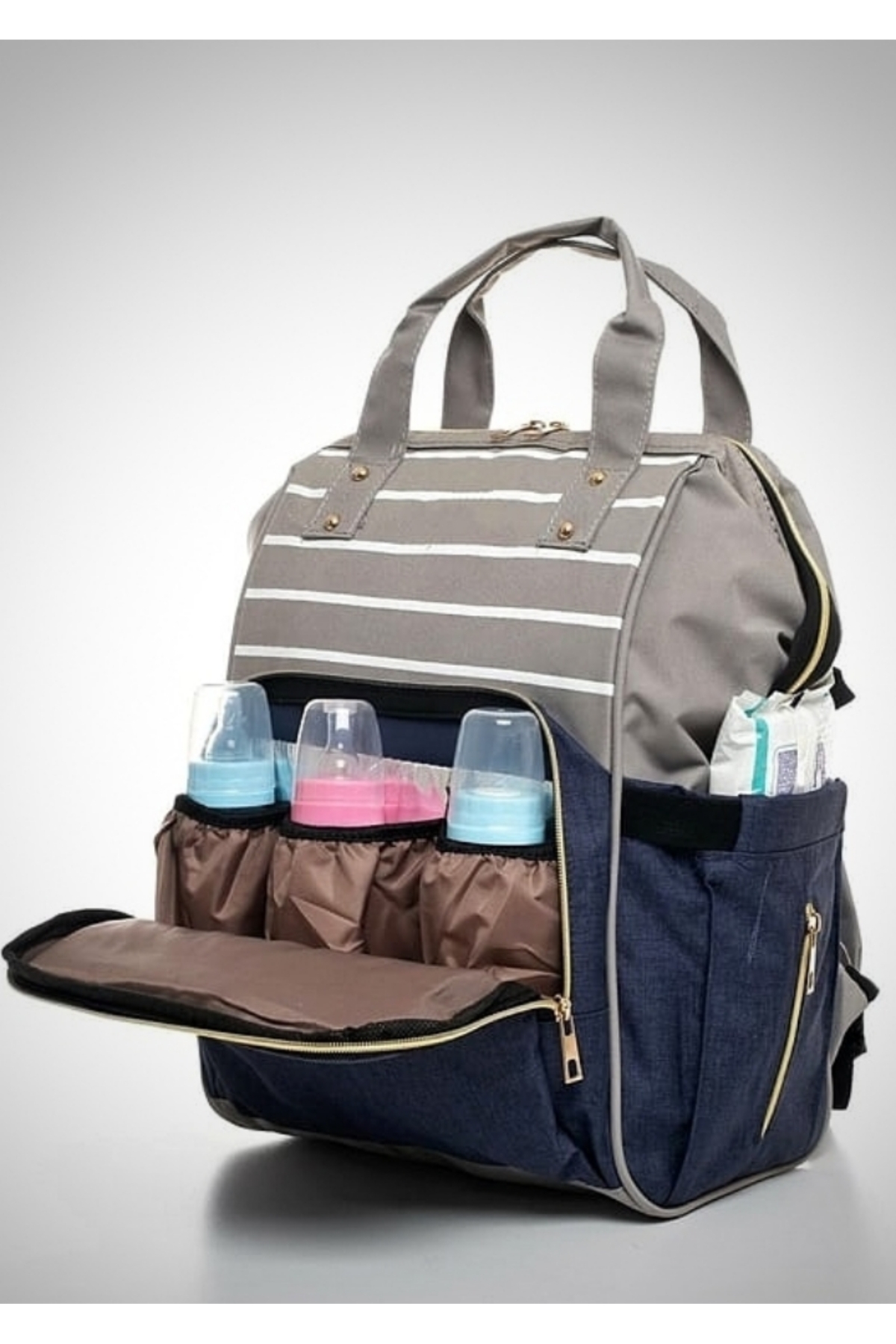 Özgün Baby 6 Parça Doğum Seti (Bebek Bakım Çantası, Zıbın Seti, Body, Nohut Battaniye, 10Lu Mendil, 3Lü Çorap) fotoğrafı 6 (önizleme)