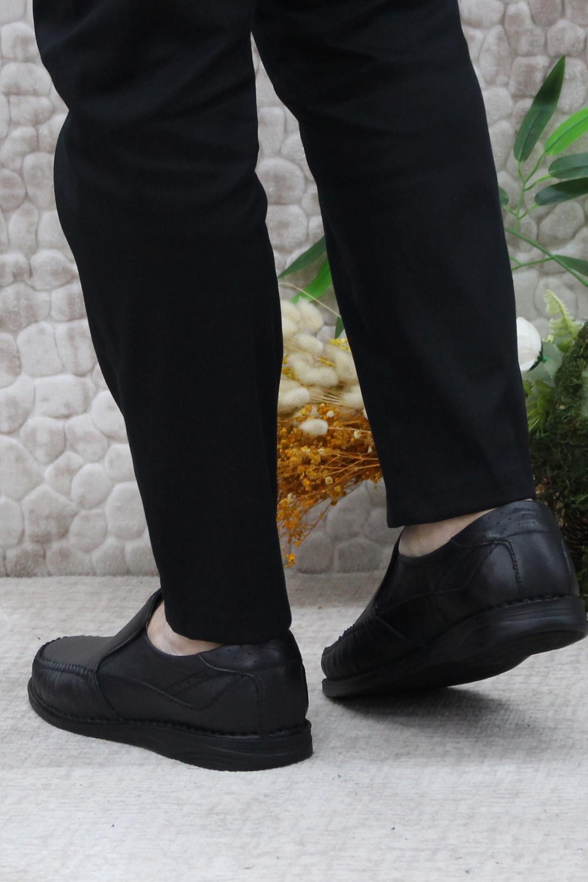 Polaris-105517 Pantofi pentru bărbați, anatomici, ușori, din piele naturală, în 5 puncte 4