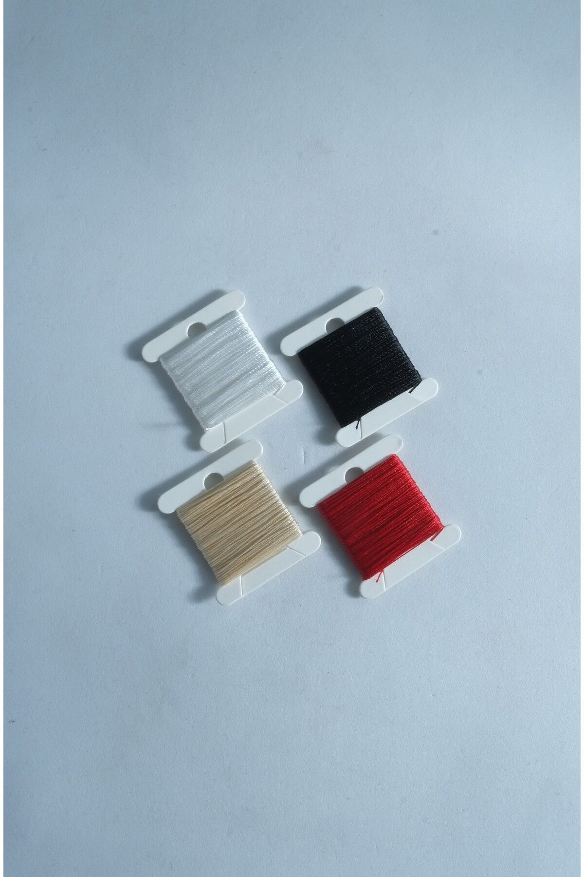 0.5 Mm 10 Metre 4 renk Tesbih İpi Toplam 40 Metre