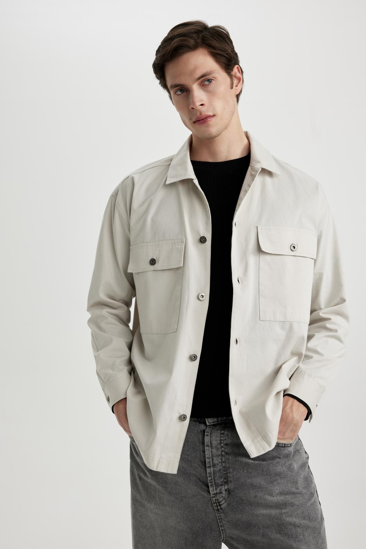 پیراهن مردانه دفاکتو | C2896AX24SP Defacto - Image 4