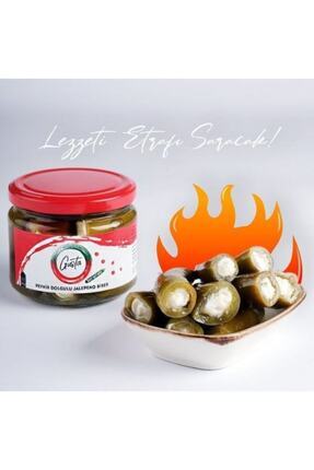 gusta Gurme - (2Lİ PAKET) Peynir Dolgulu Jalapeno Biber (ACI) -meze- 300gr X ...
