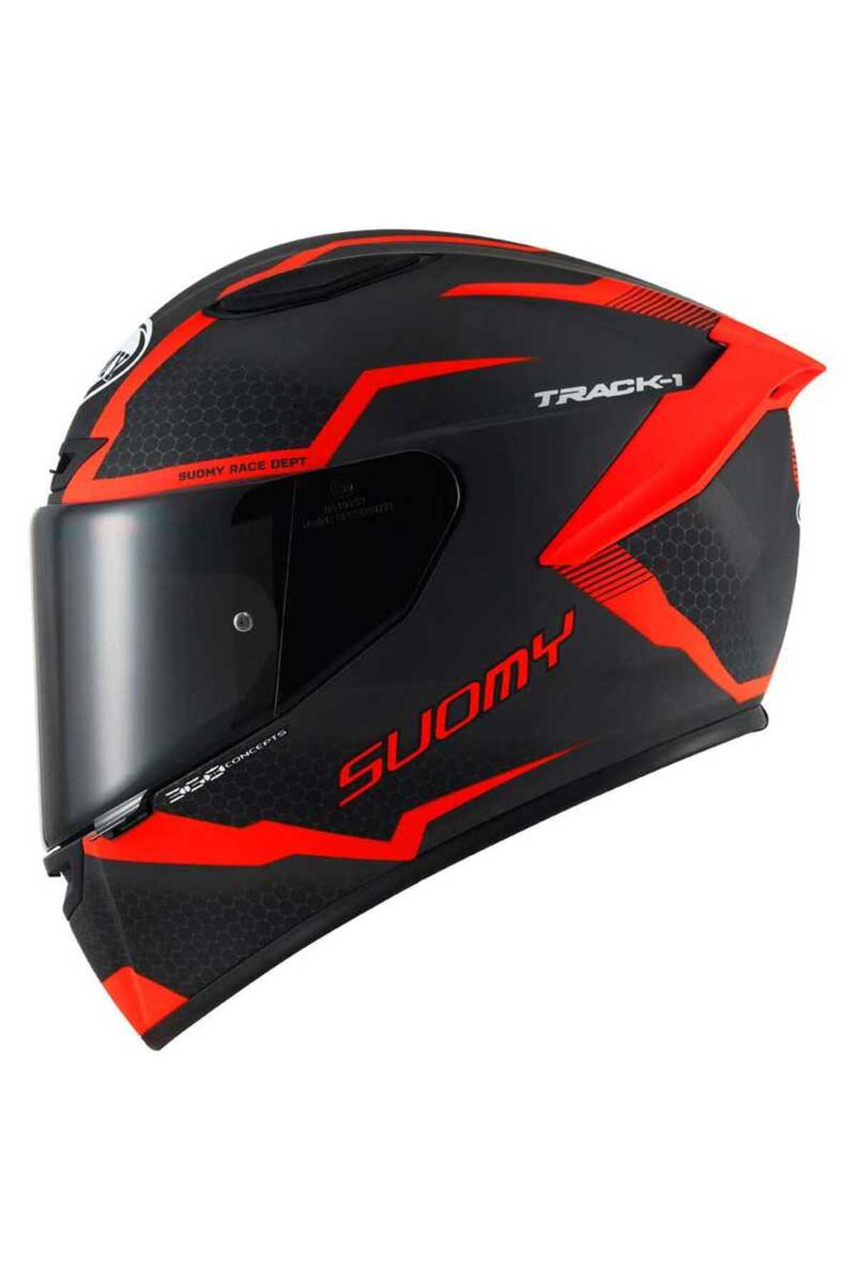 Suomy Track-1 Kask Reactıon Mat Antrasit Kırmızı Fiyatı, Yorumları ...