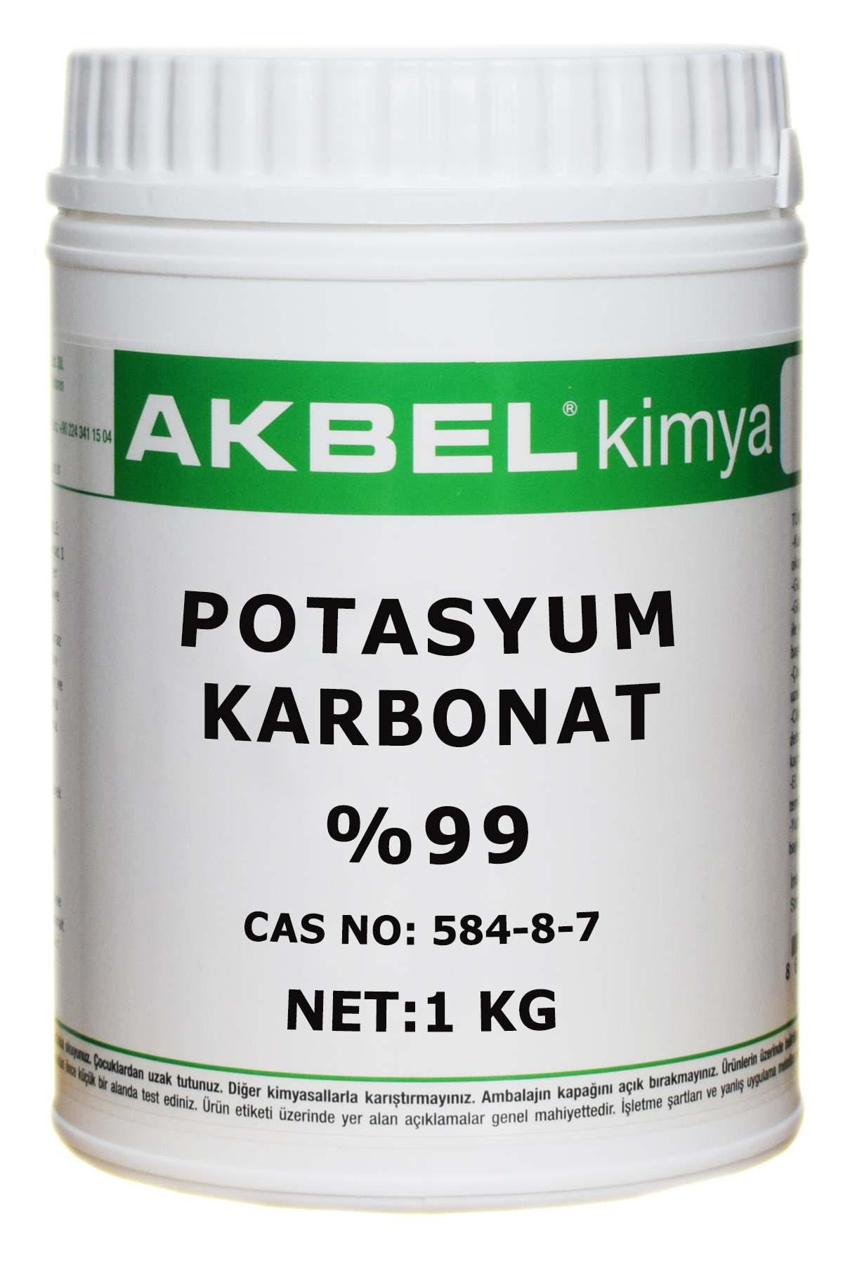 akbel Potasyum Karbonat 1 Kg
