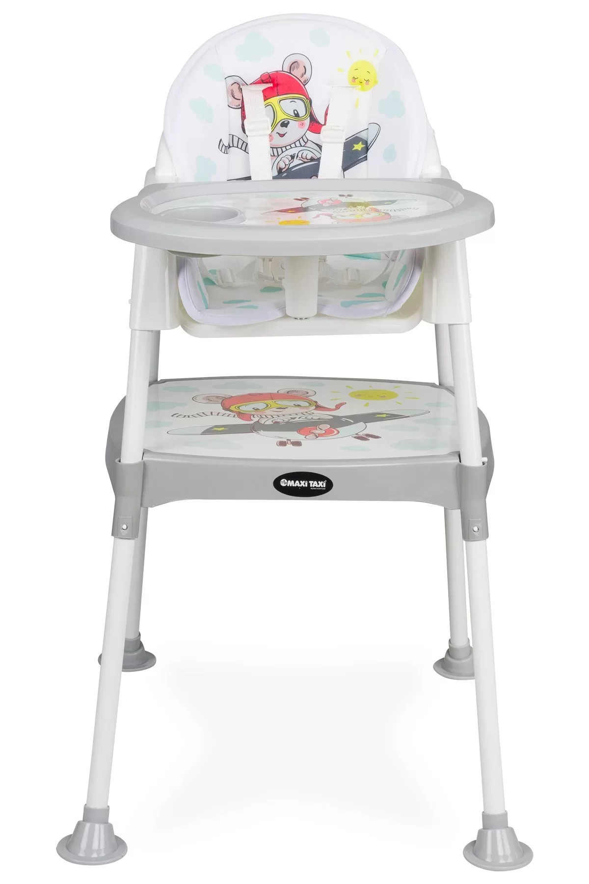 Maxi Taxi Baby Feeding Çalışma Masalı Mama Sandalyesi fotoğrafı 2 (önizleme)