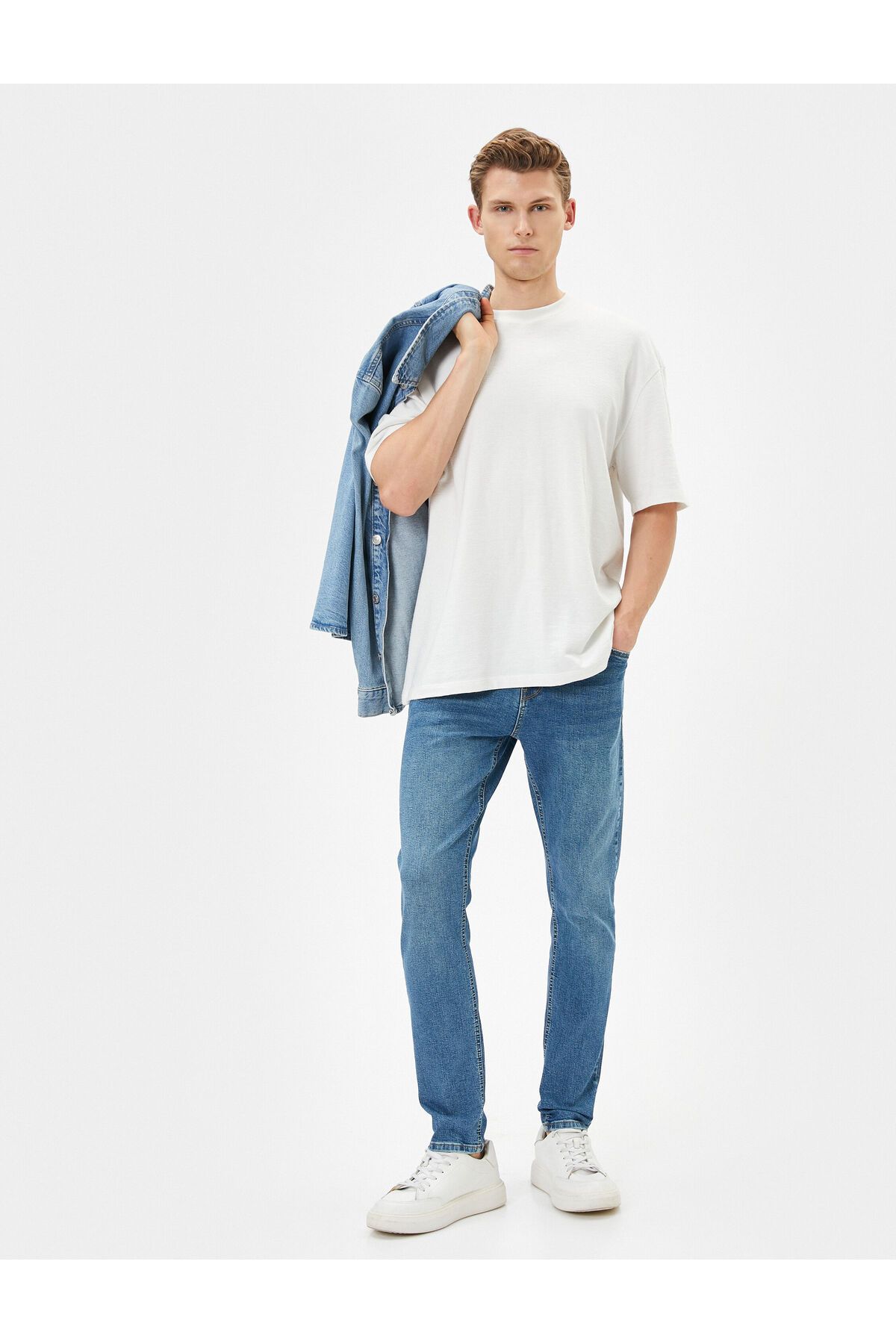 شلوار جین Skinny Fit - Michael Jean