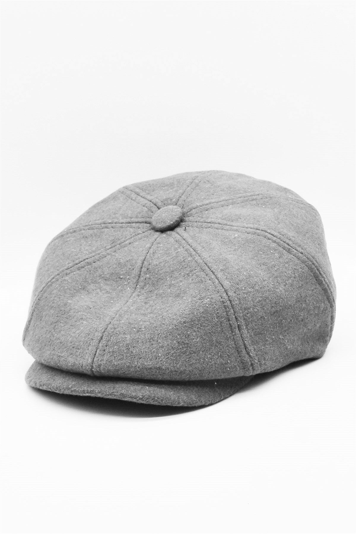 Grey shop wool hat