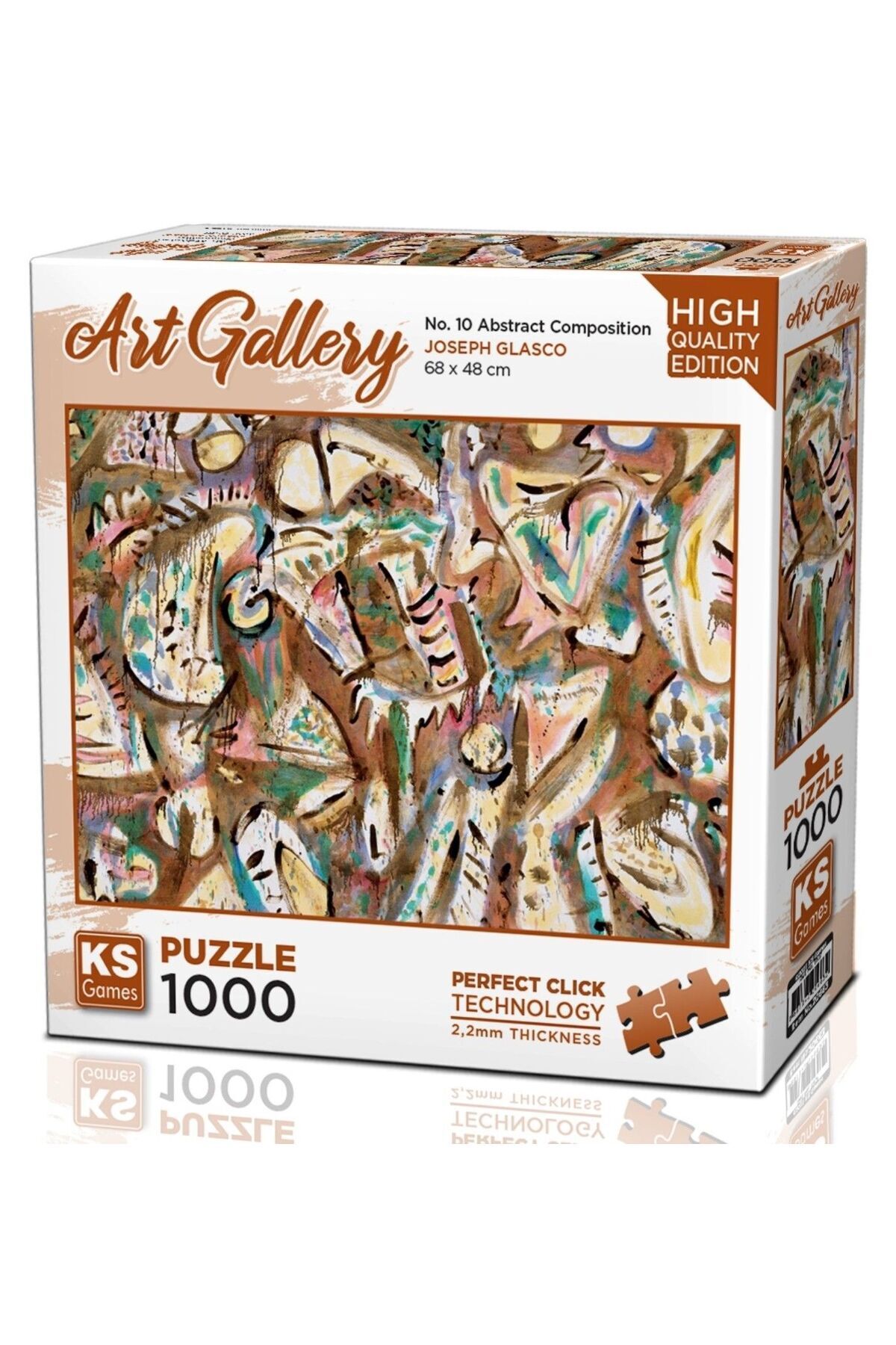 OYUNCAK STORE-No.10 Abstract Composition Puzzle - 1000 Piece Jigsaw Puzzle 1