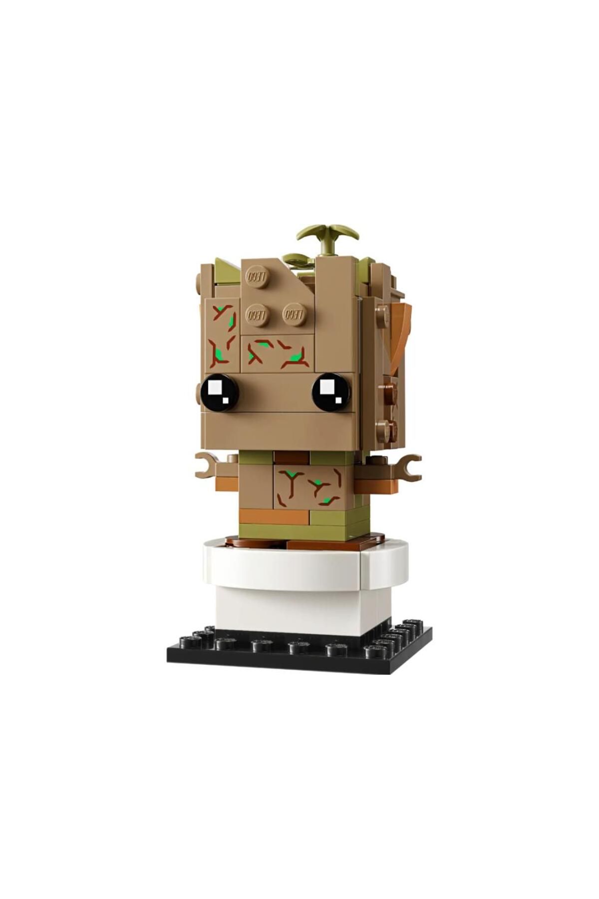 lego brickheadz groot & rocket