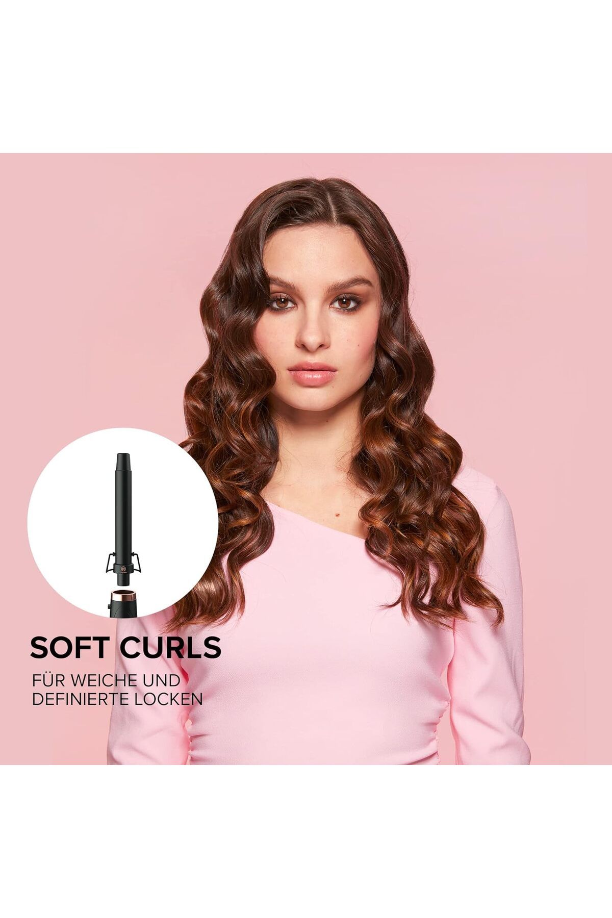 Bellisima-Hair Curling Iron: Wave and Curl Maker Modular Styler in 4 Different Styles 7