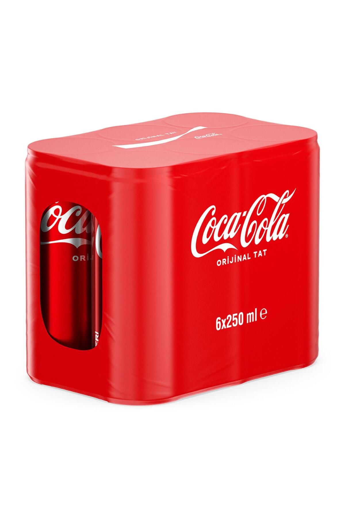 Coca-Cola Coca Cola Kola Orijinal Tat 250 Ml X 6 Adet