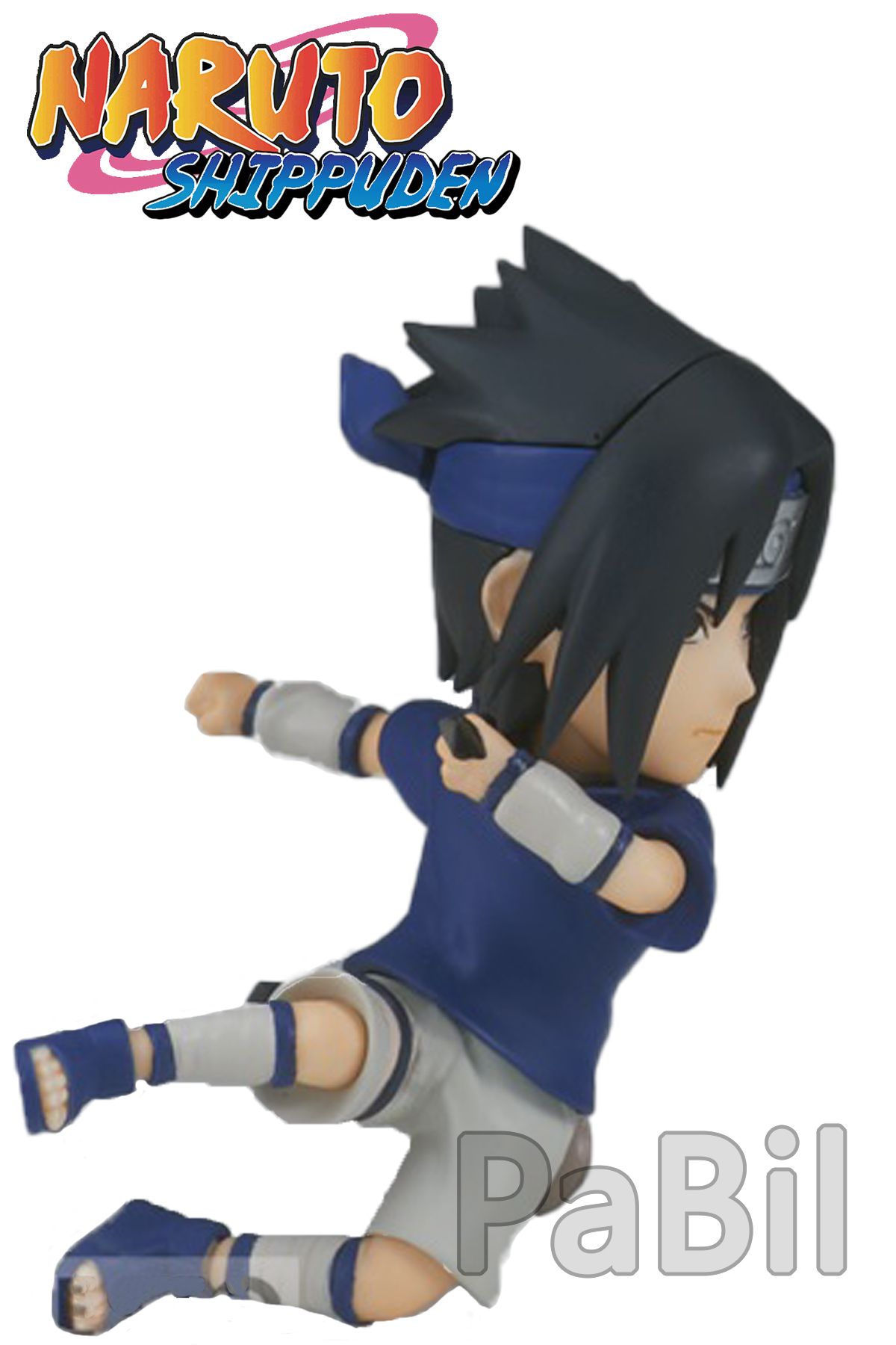 PaBil-Naruto Shippuuden - Wcw Series 7 cm Sasuke 2 Character Action Figure Toy 2