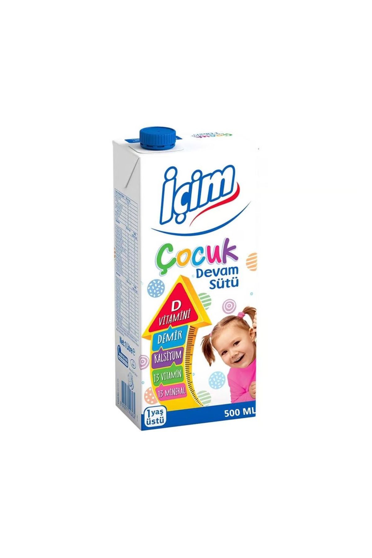 İçim Çocuk Devam Sütü 500 Ml