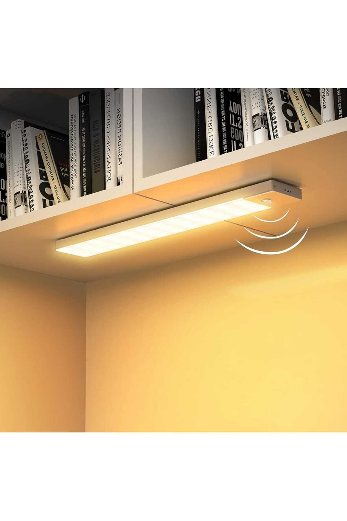 teknotrust Sensörlü Şarjlı Dolap Içi, Tezgah Altı, Kabin Içi, Merdiven Aydınlatma 40cm