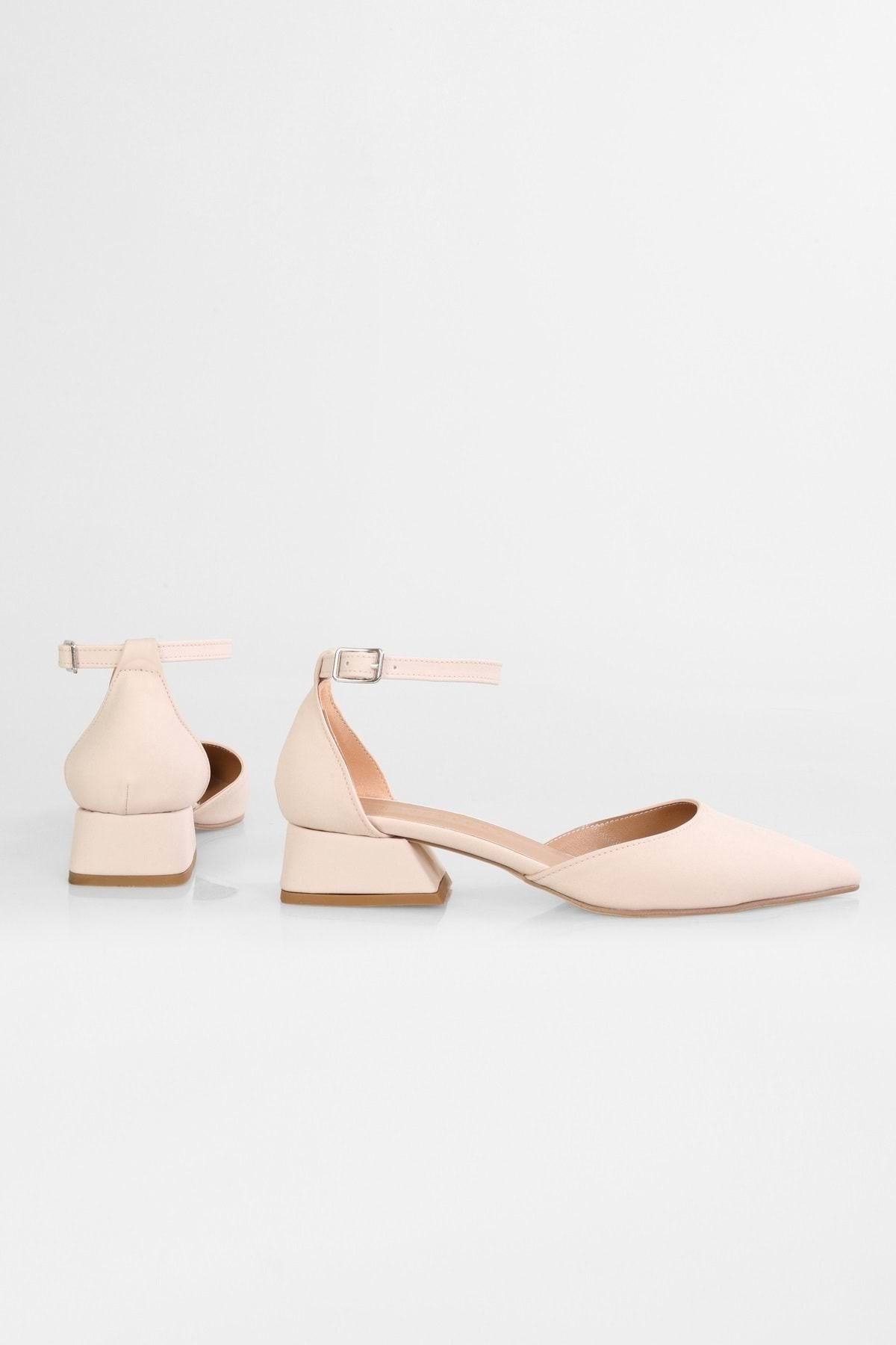 Shoeberry-Damen Ballerinas aus Satinleder in Satinoptik 4