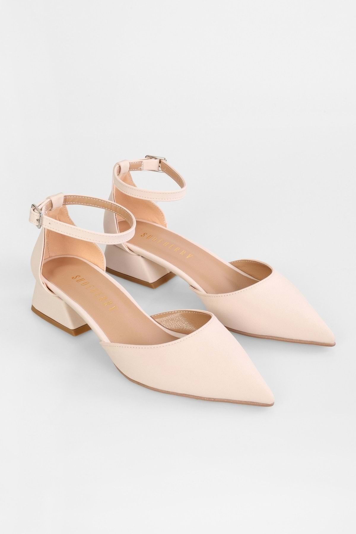 Shoeberry-Damen Ballerinas aus Satinleder in Satinoptik 5