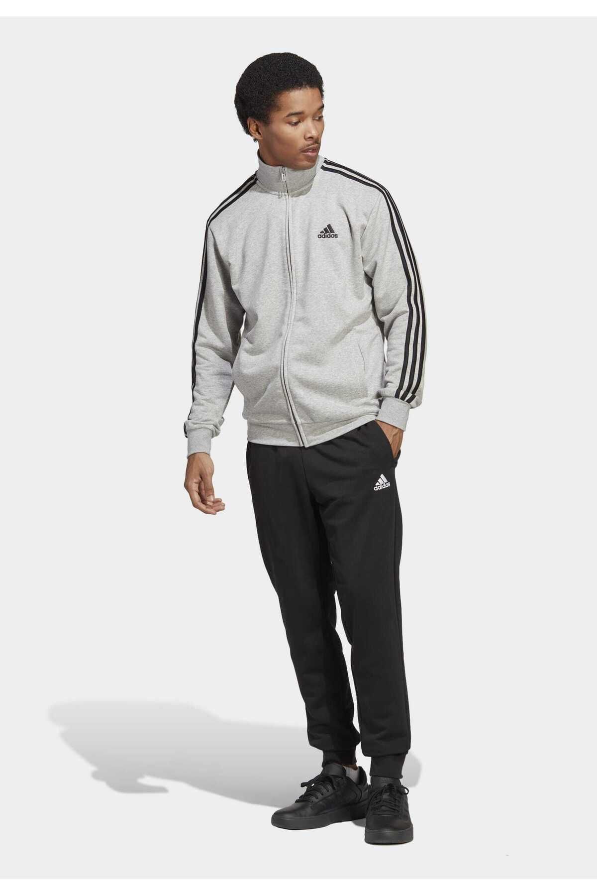Grey and top white adidas sweatsuit