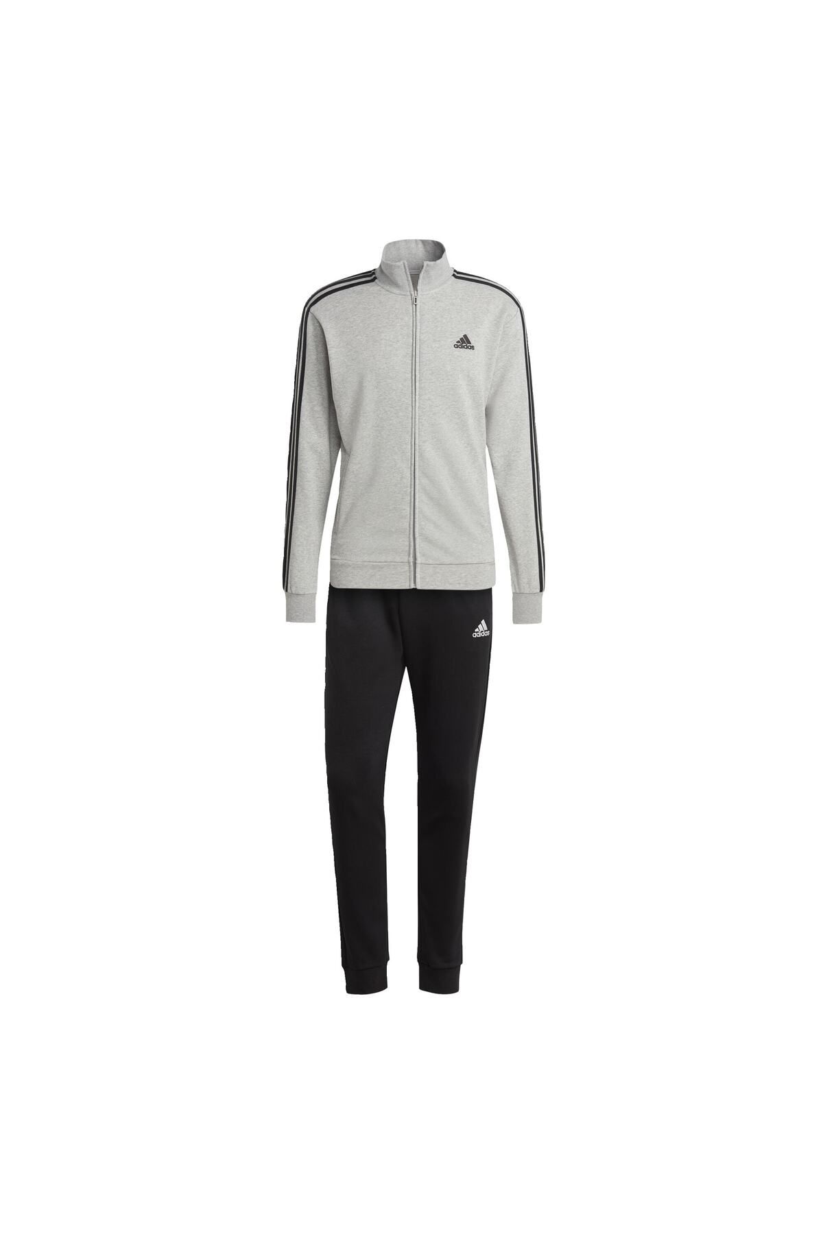 adidas Sports Sweatsuit Set Gray Regular fit Trendyol