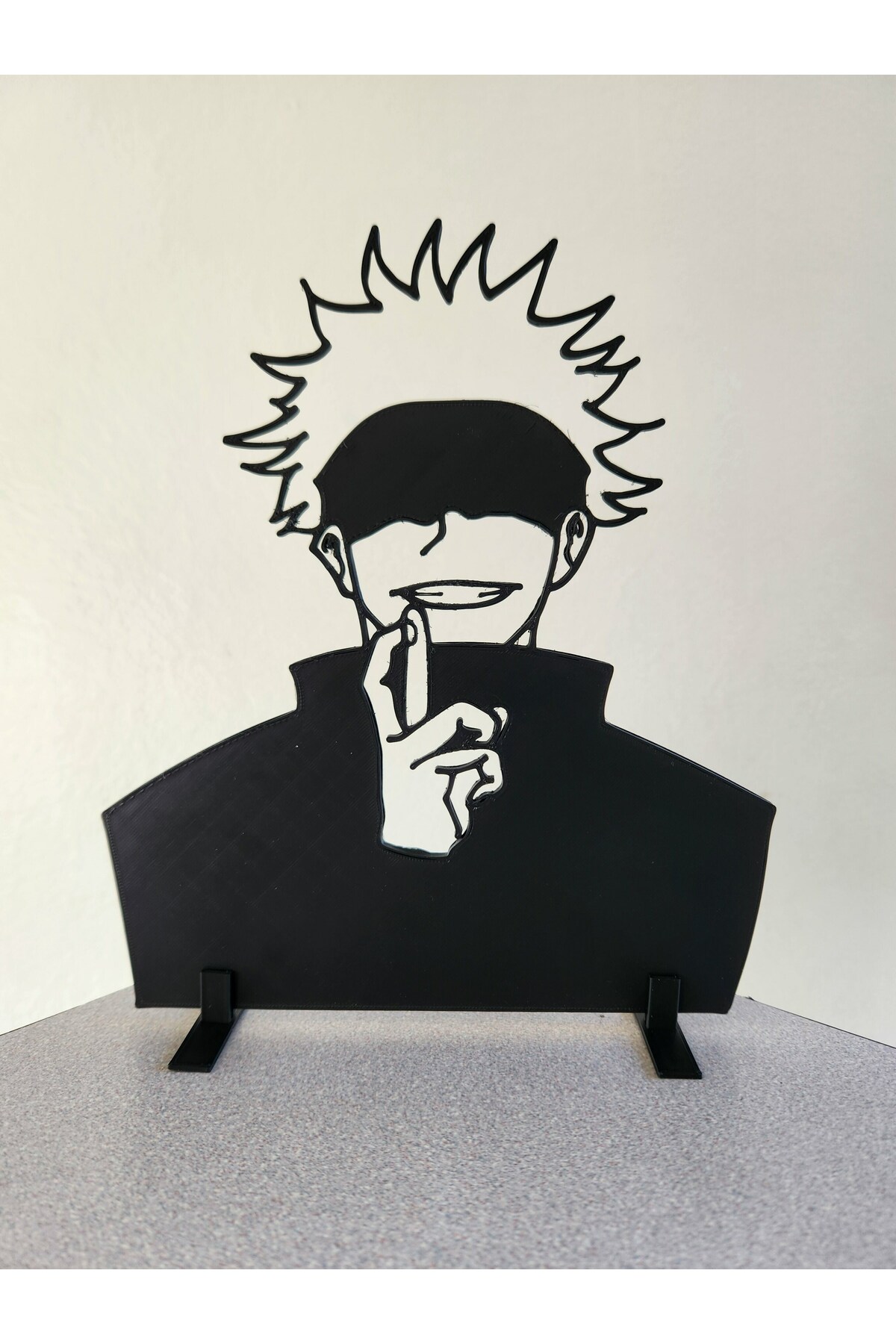 3DLAYERCRAFT 2D Jujutsu Kaisen Gojo Satoru Dekor - Masa, Duvar Dekoru ...