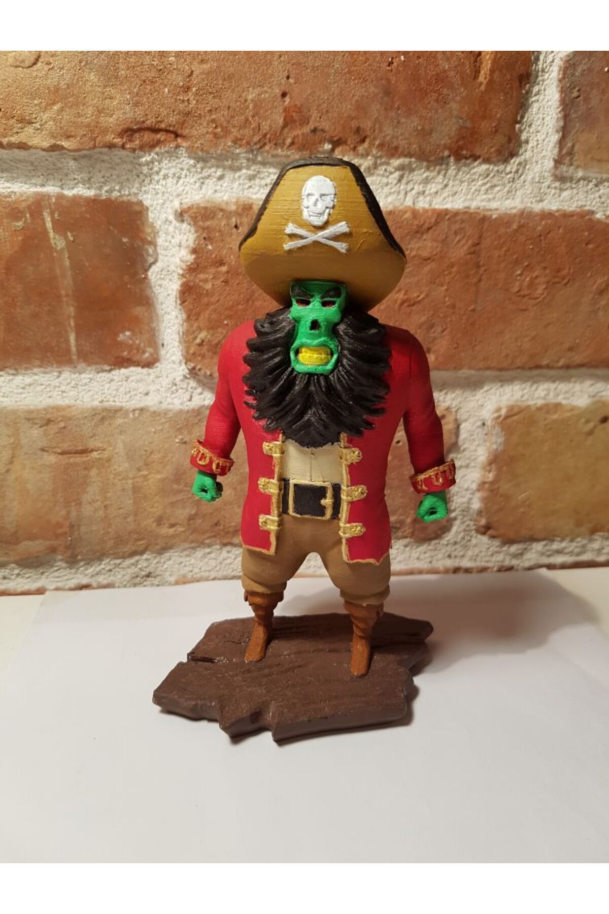 YILDIRIM AVANGART-Monkey Island LeChuck Painted Figure Monkey Island Lechuck Figure Large Size 25CM 2