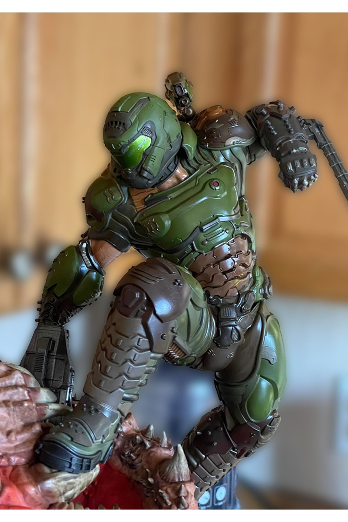 YILDIRIM AVANGART-Doom Slayer Figure Doomguy Object Doom Cacodemon Figure 65CM Giant Size 4