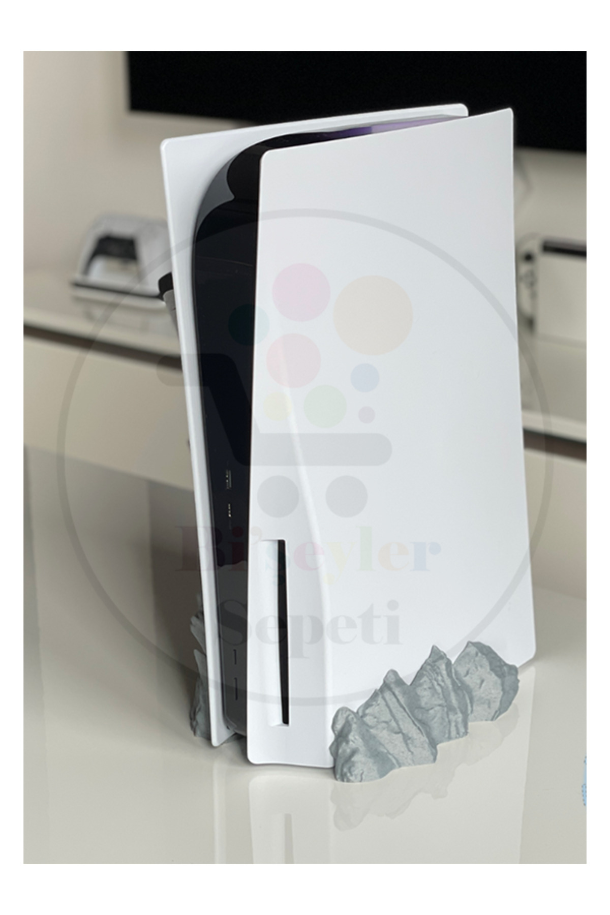 Ps5 Fat Playstation 5 Disc Edition Dikey Stand Katana Dekoratif Aksesuar Dikey Stand 2