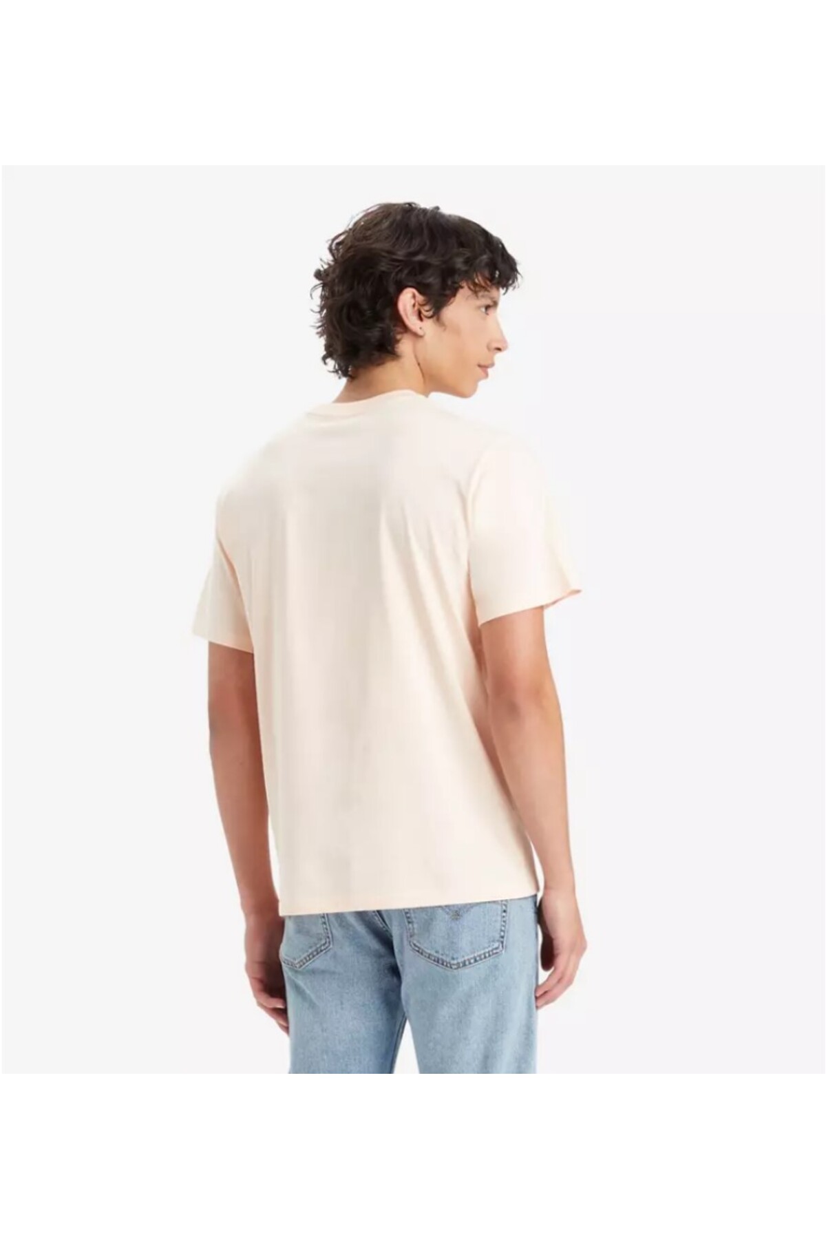 تی شرت لیوایز مردانه 100% پنبه نارنجی بیسیک راسته Relaxed/ریلکس    Relaxed/ریلکس Daily/روزانه | Levi's A208201 - تصویر 2