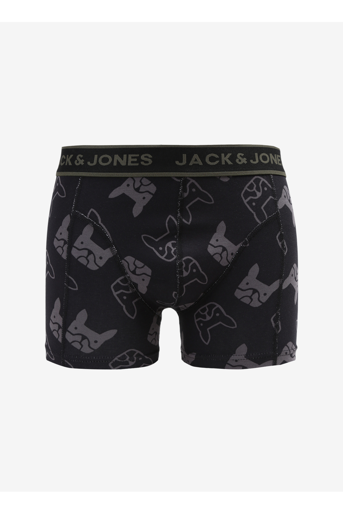 جک اند جونز بوکسور مردانه مشکی 12262295_JACDARK BULLDOG TRUNK TRY
