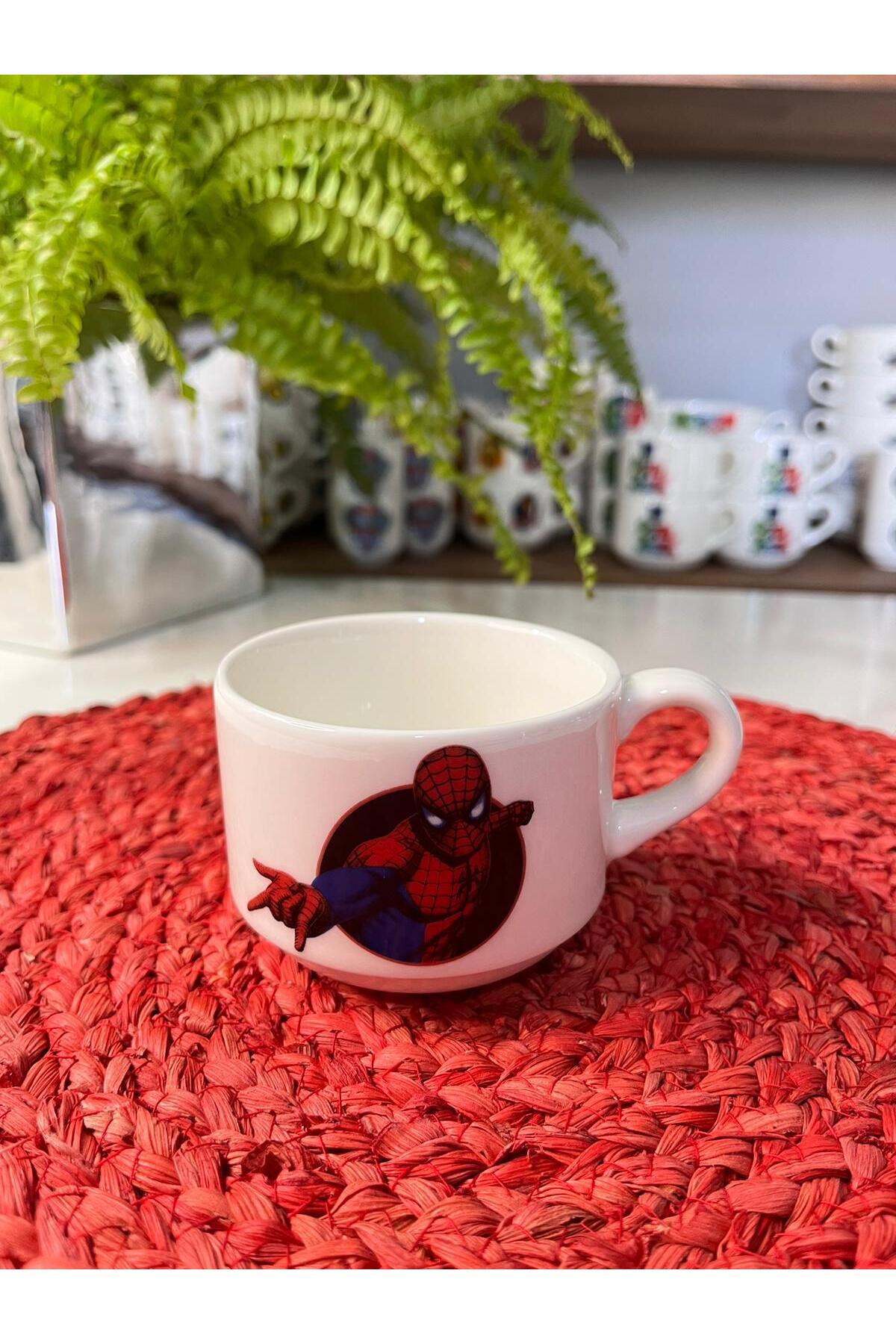 TEBAK COLLECTION ÖRÜMCEK ADAM SPİDERMAN DESENLİ 6 parça ÇOCUK BEBEK YEMEK TAKIMI BESLENME SETİ fotoğrafı 5 (önizleme)