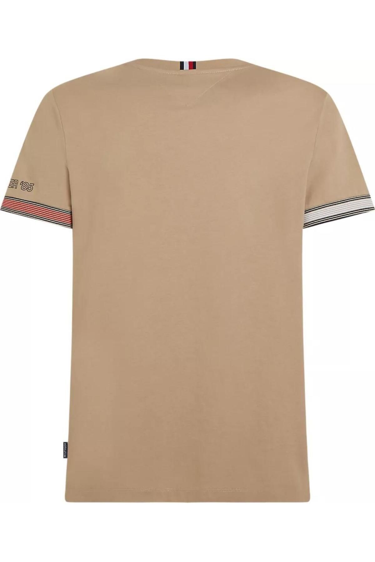 تی شرت نود مردانه پرچم کاف اورجینال Tommy Hilfiger