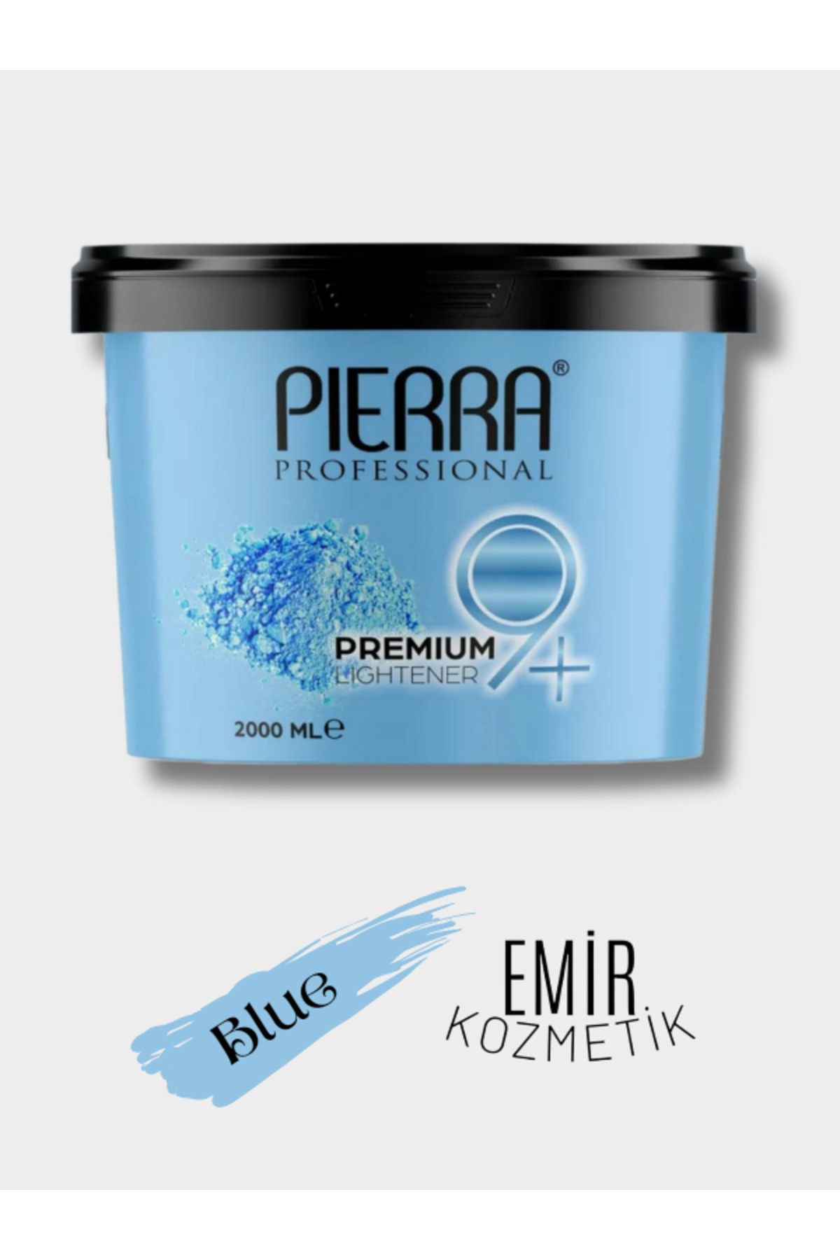 PİERRA Professional Mavi (Blue) 1/1.5 Toz Saç Açıcı 2000ml