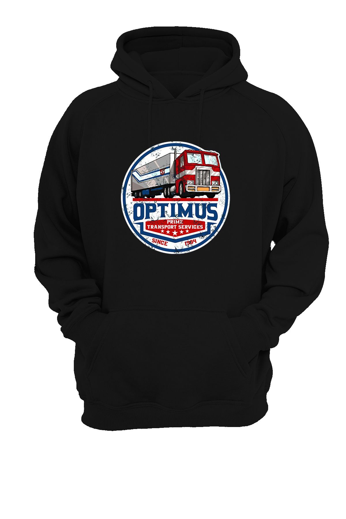 remonz Imprimat Optimus Prime, 3 Fire Cimbrite, Fleece Interior, Gros, (600 Gr.) Hanorac Unisex - 2XL