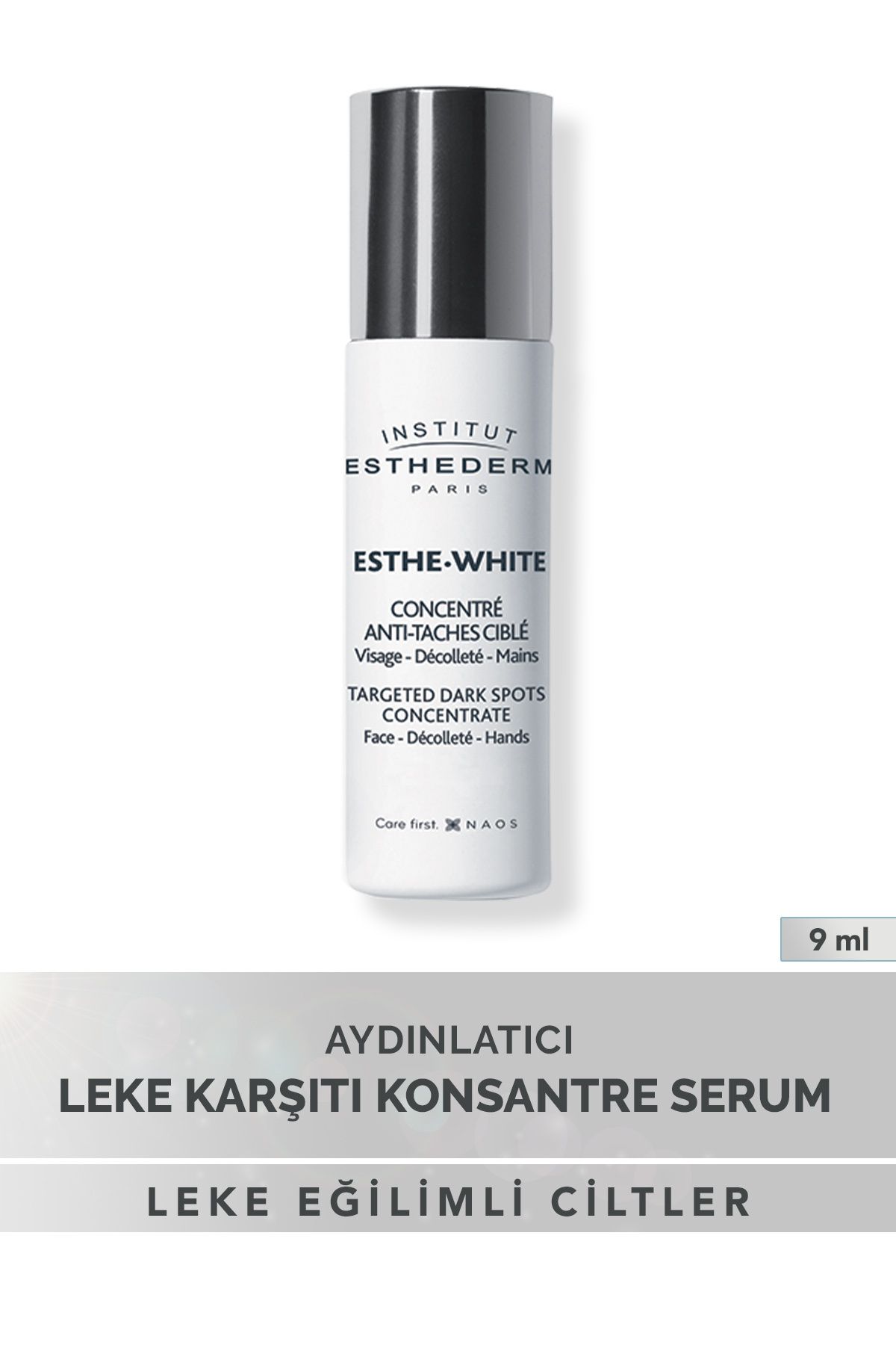 INSTITUT ESTHEDERM محصول تساوی کننده رنگ پوست مخصوص لکه های تیره اثرات ضد لکه سرم پوست مشکل رایگان