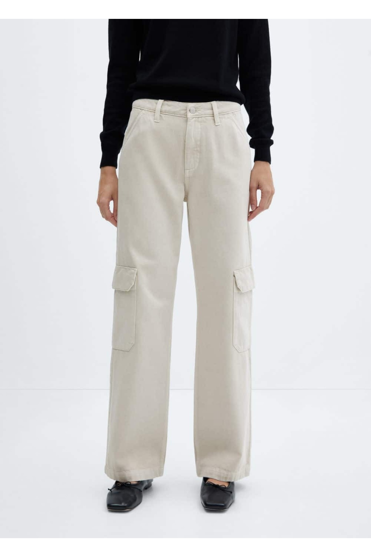 MANGO Wideleg kargo jean Fiyatı, Yorumları - Trendyol