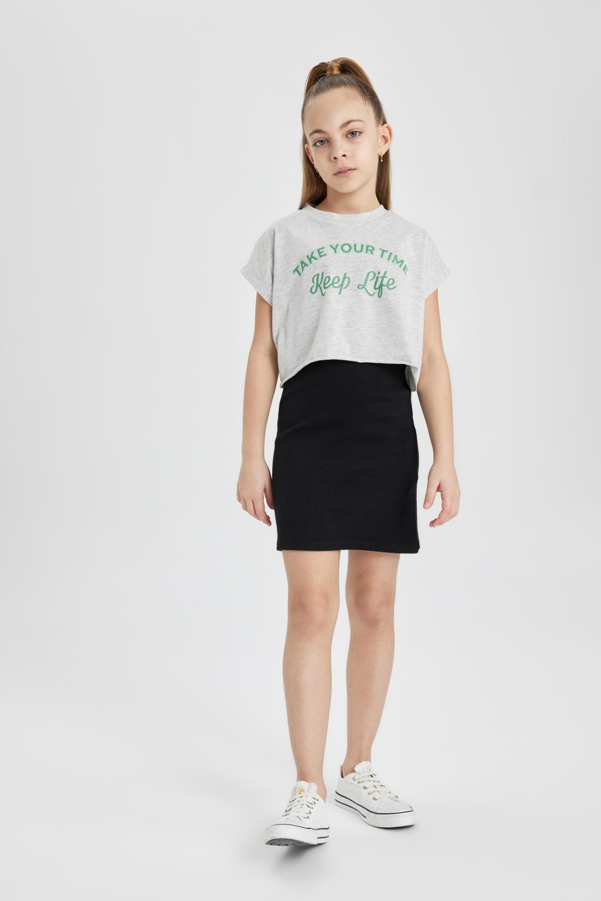 لباس دخترانه دفاکتو Defacto اورجینال دخترانه کد کالا B4496A824SM - تصویر 2