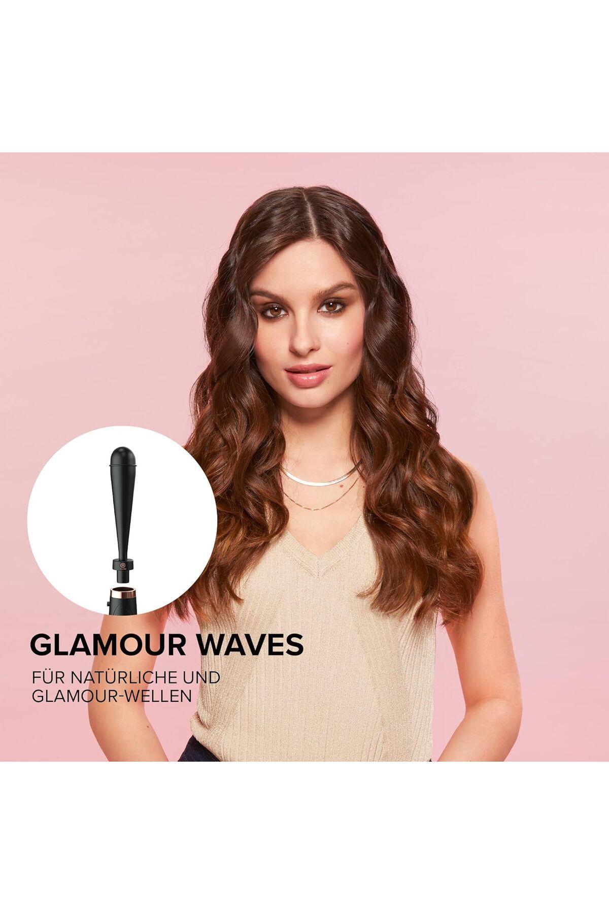 Bellisima-Hair Curling Iron: Wave and Curl Maker Modular Styler in 4 Different Styles 6