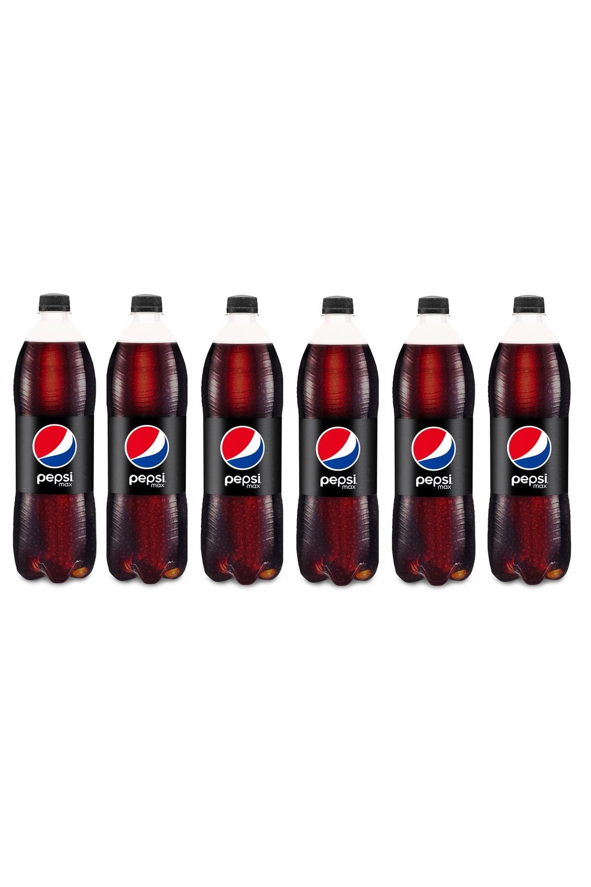 Pepsi Max Şekersiz Kola 1 Lt X 6 Adet