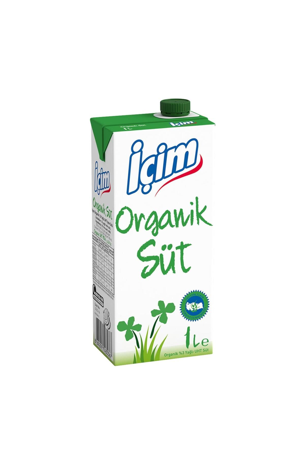 İçim Organik Süt 1 Lt
