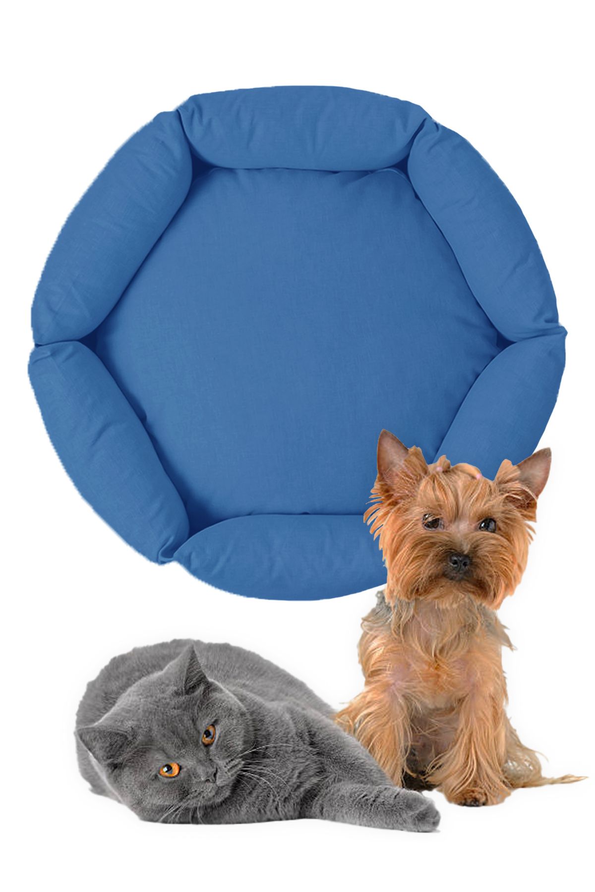 Sdypet-Plus Hexagonal Cat Bed & Small Breed Dog Bed - Mixed Color 1