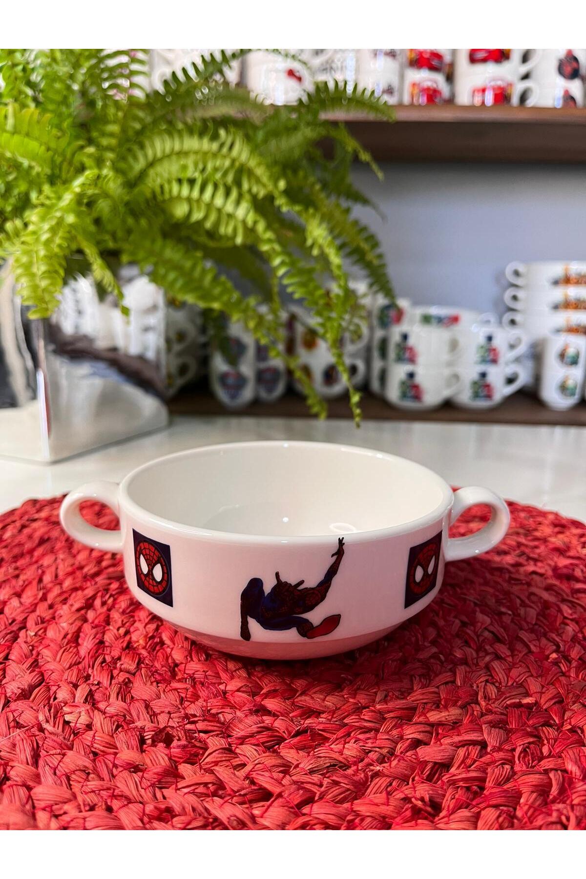 TEBAK COLLECTION ÖRÜMCEK ADAM SPİDERMAN DESENLİ 6 parça ÇOCUK BEBEK YEMEK TAKIMI BESLENME SETİ fotoğrafı 4 (önizleme)