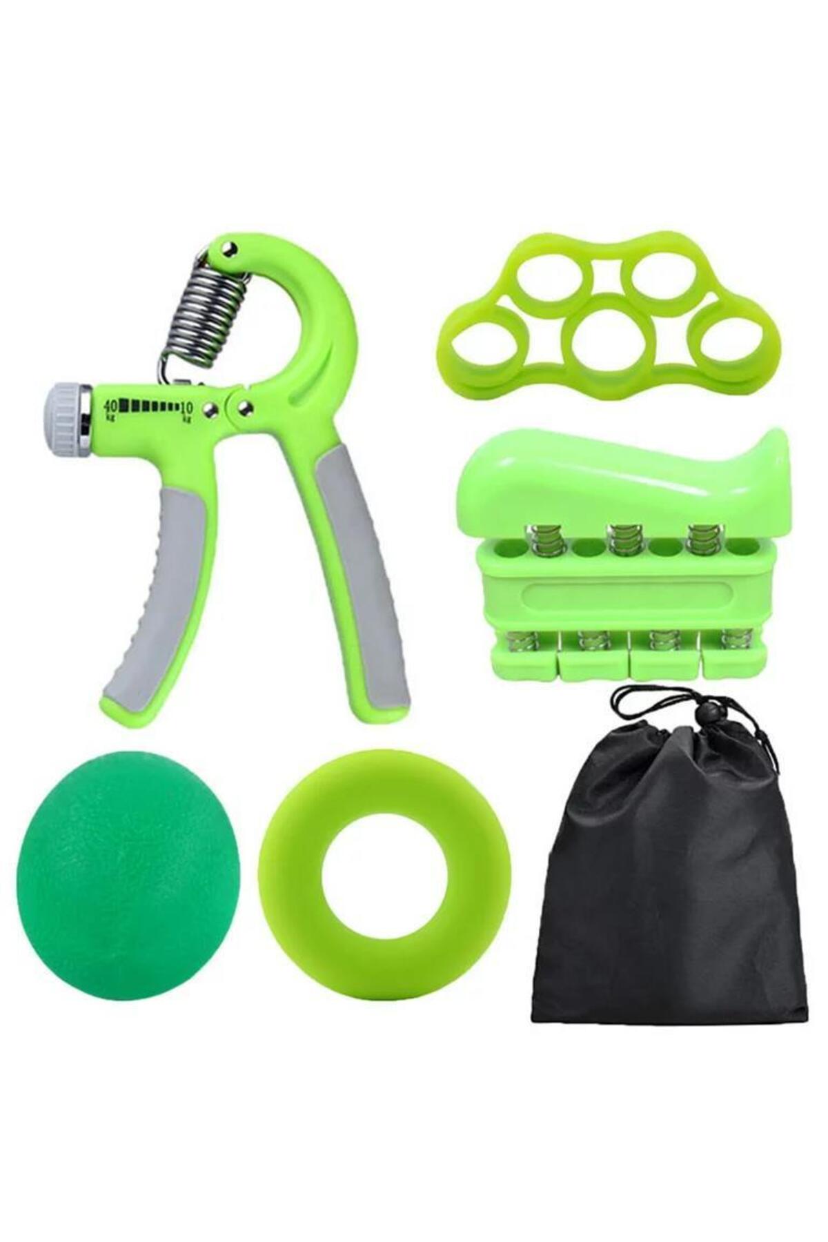 Genel Markalar 5 li Hand Grip Seti (Ayarlanabilir El ve Parmak Güçlendirme)
