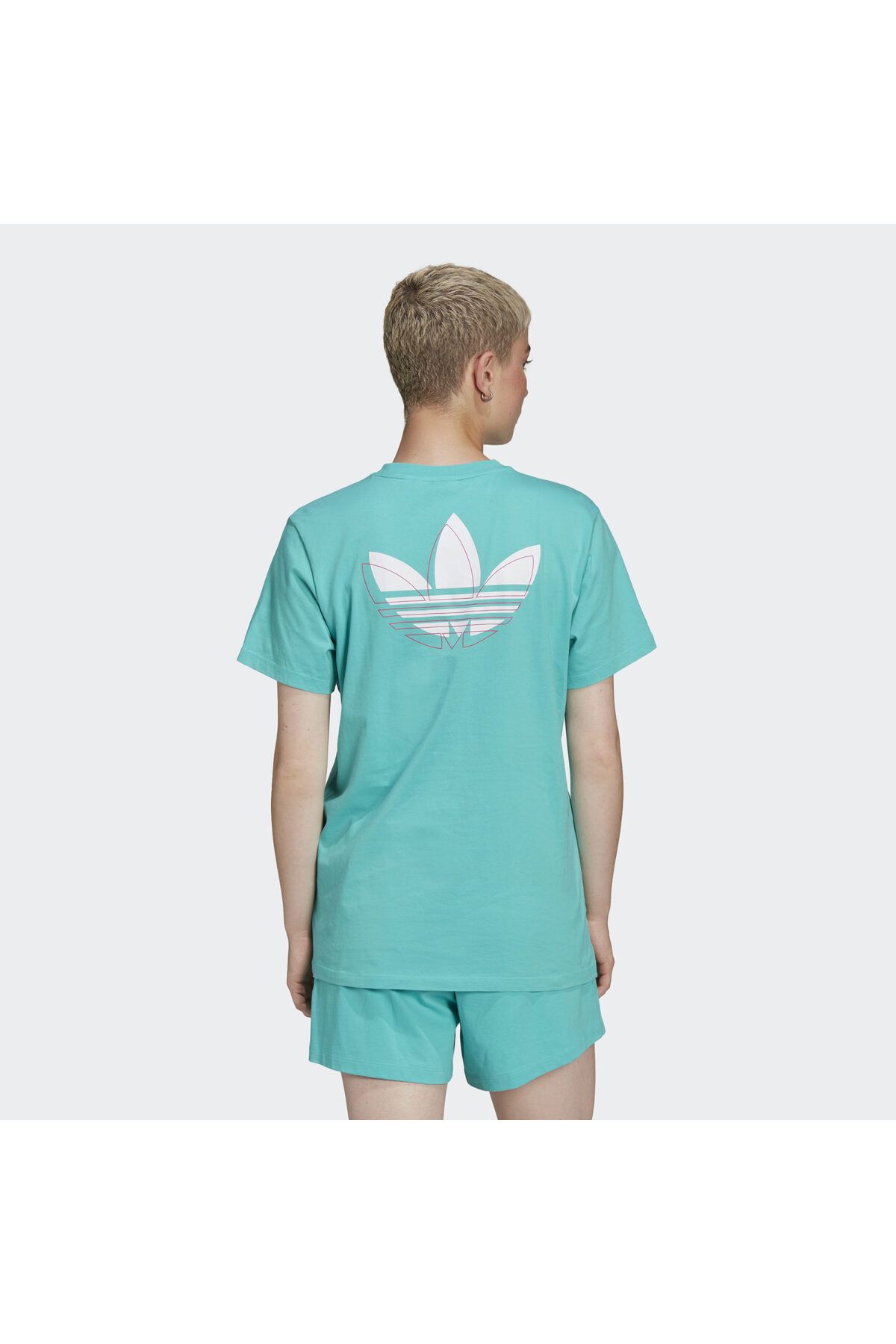 Adidas teal shirt best sale